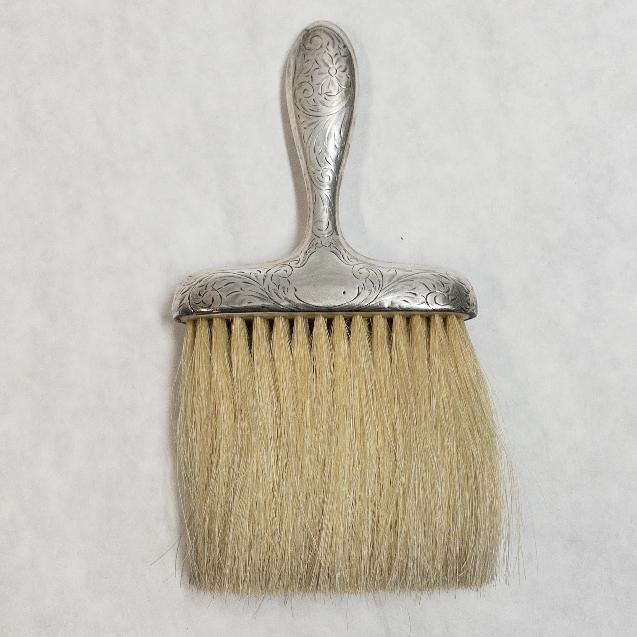 Sterling Silver & Horsehair Table Crumb Brush