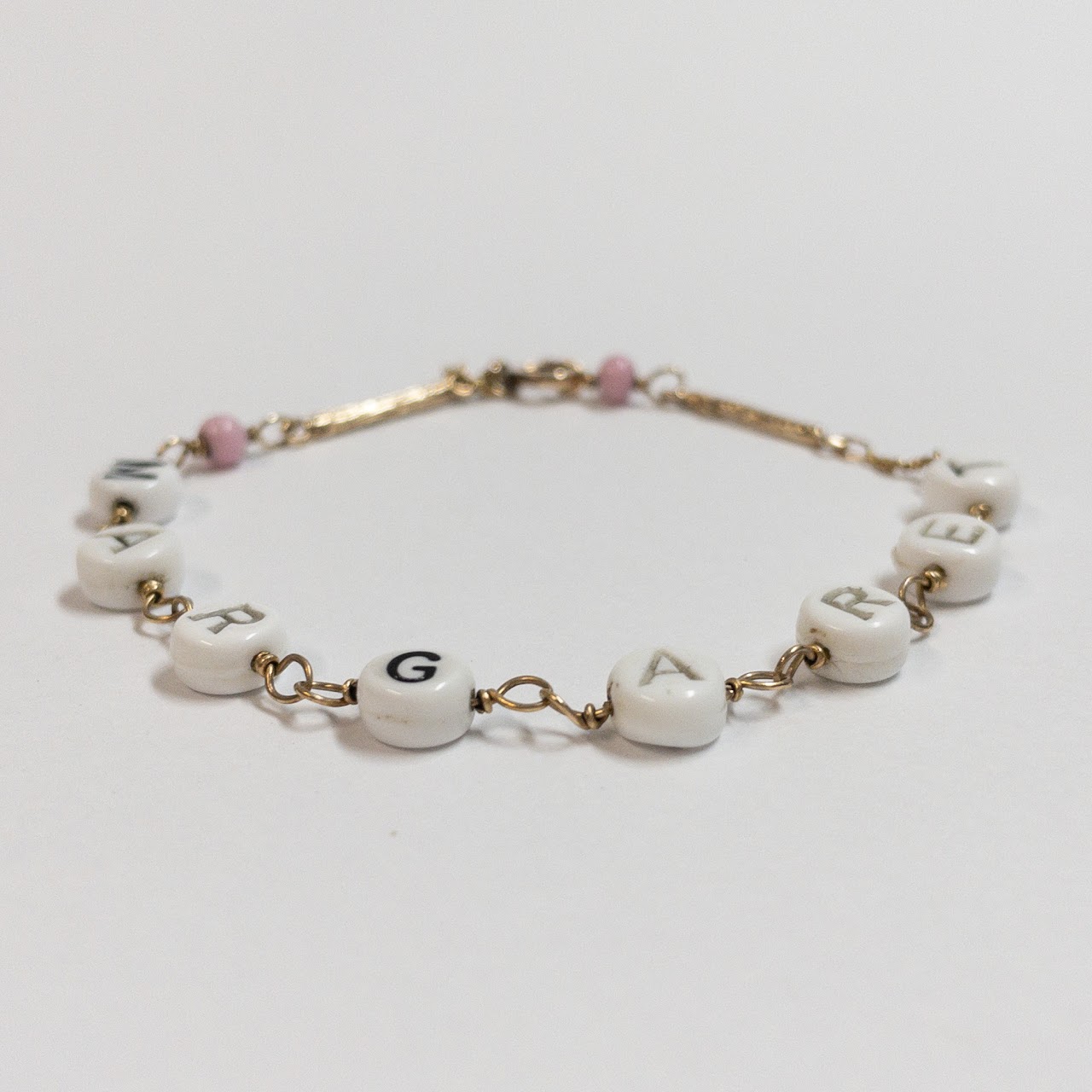 14K Gold Child's Name Bracelet