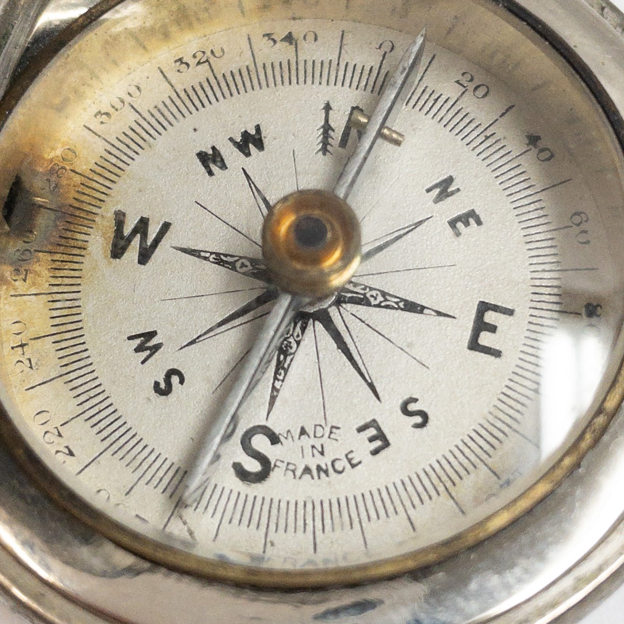 Vintage French Compass