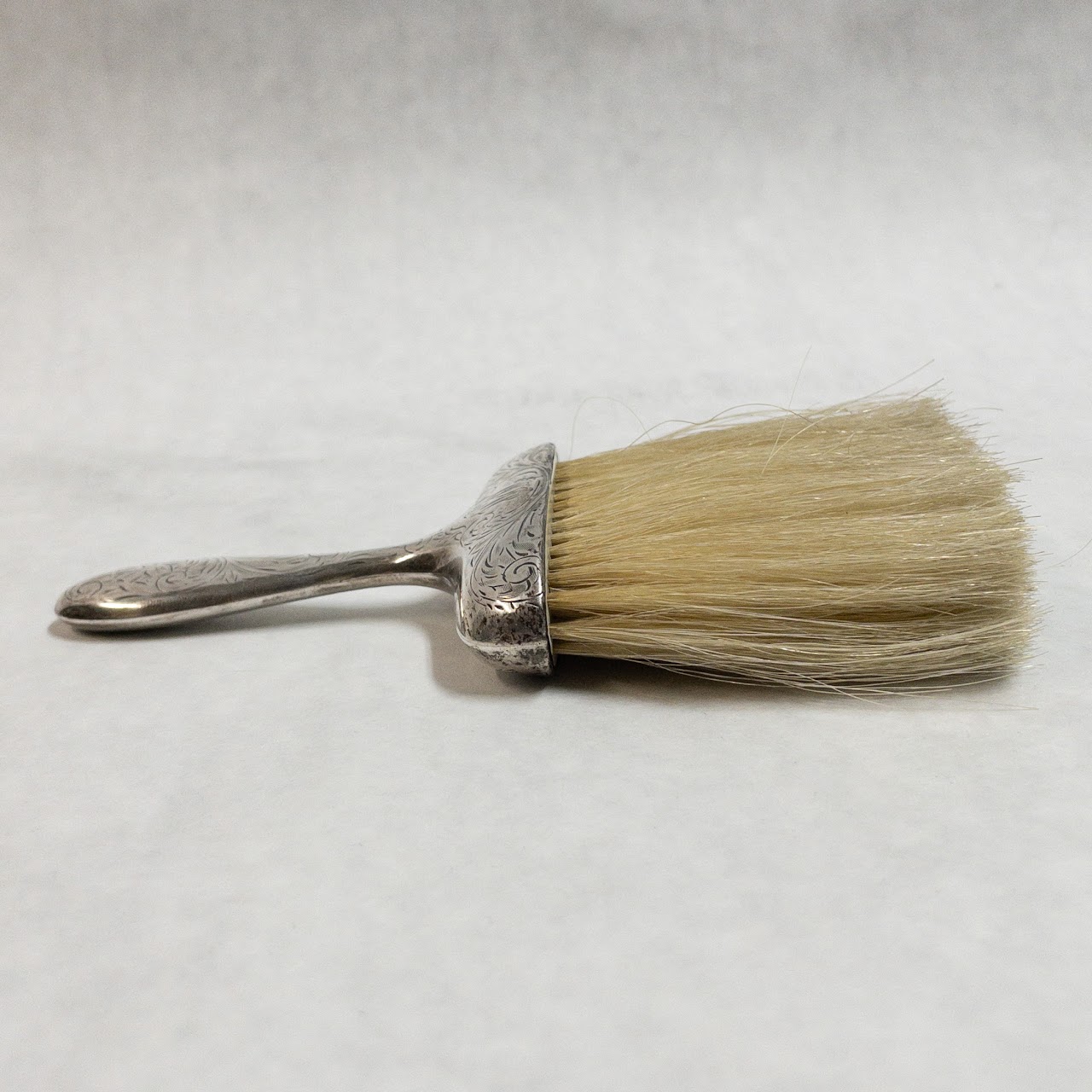 Sterling Silver & Horsehair Table Crumb Brush