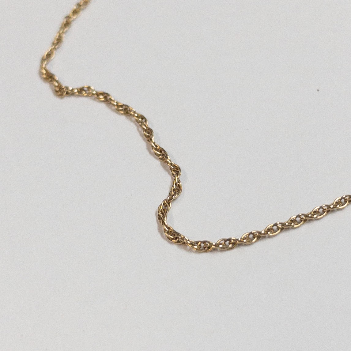 14K Gold Monogram Disc Pendant