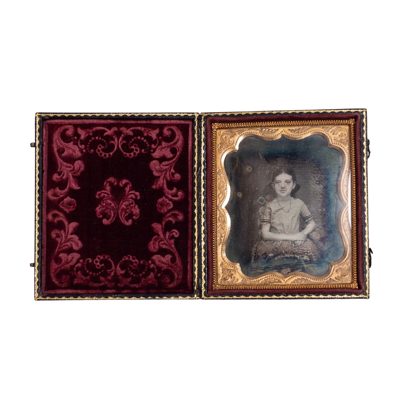 Vintage Framed Daguerreotype