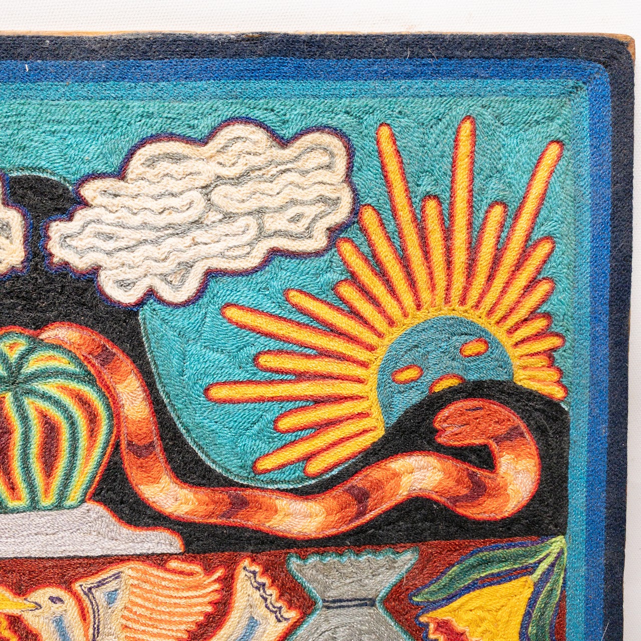 Kauyumari Huichol Yarn Painting