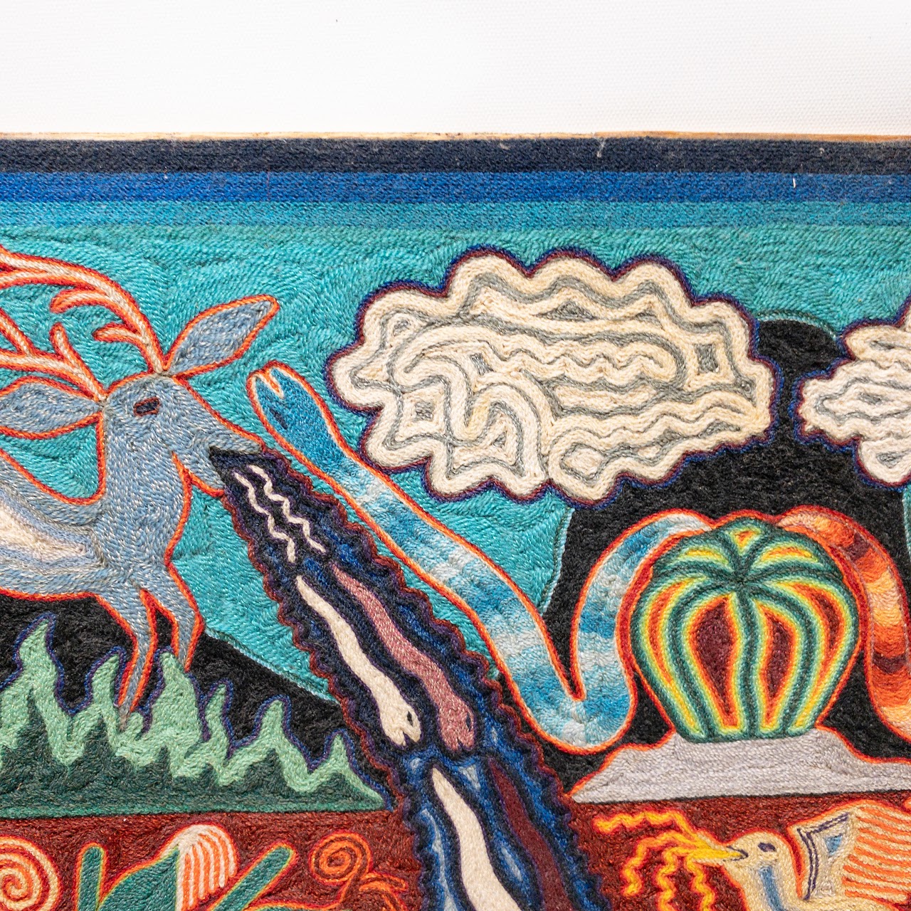 Kauyumari Huichol Yarn Painting