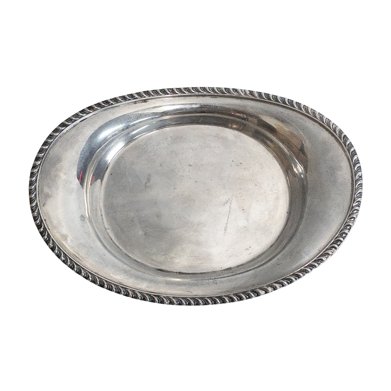 Birks Sterling Silver Curved Oval Dish