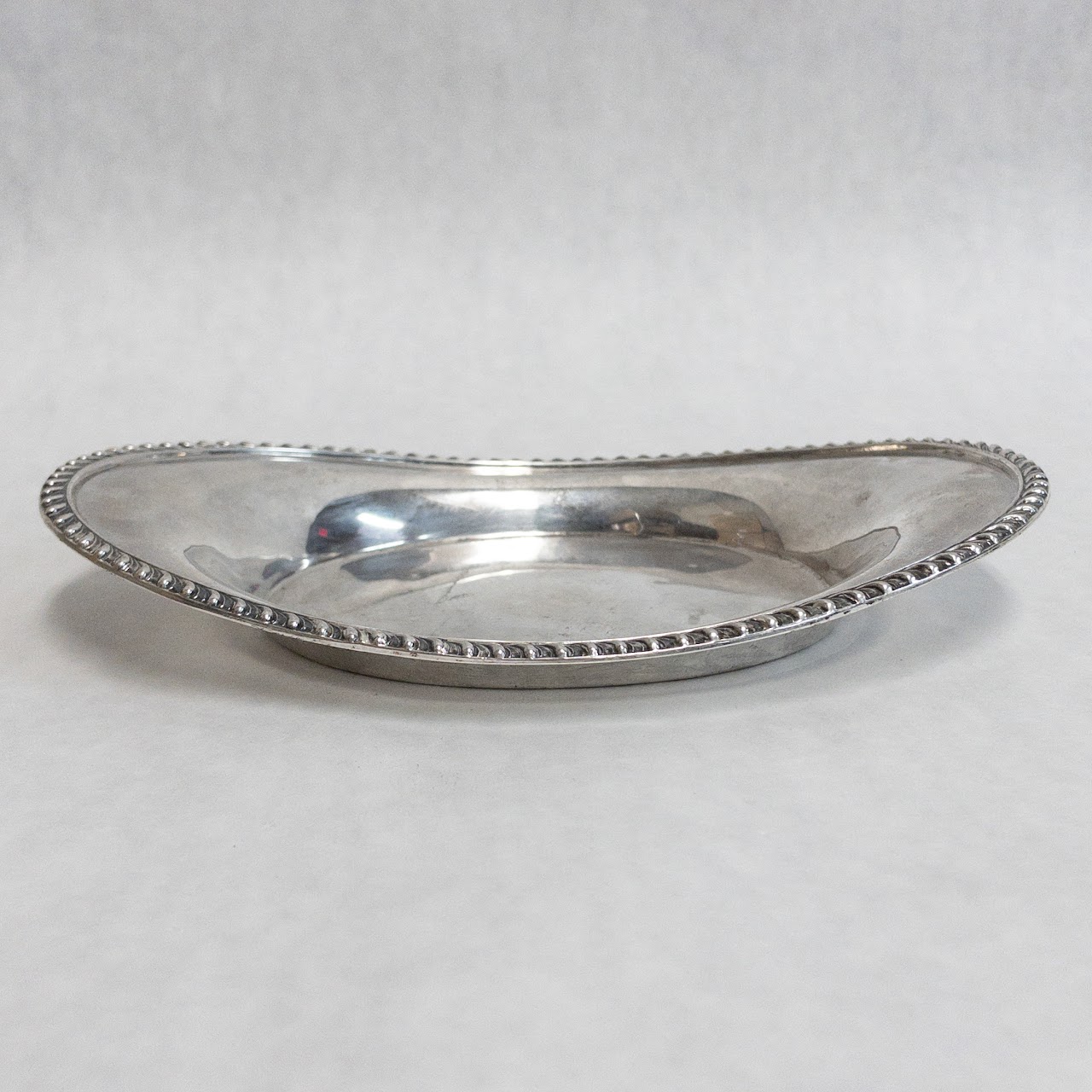 Birks Sterling Silver Curved Oval Dish