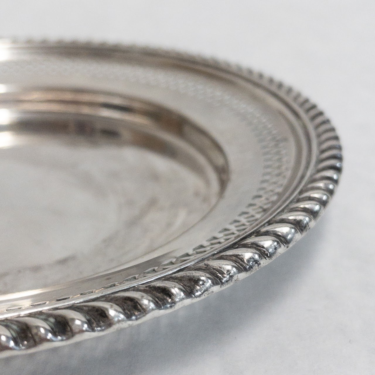 Birks Sterling Silver Cut Out Dish