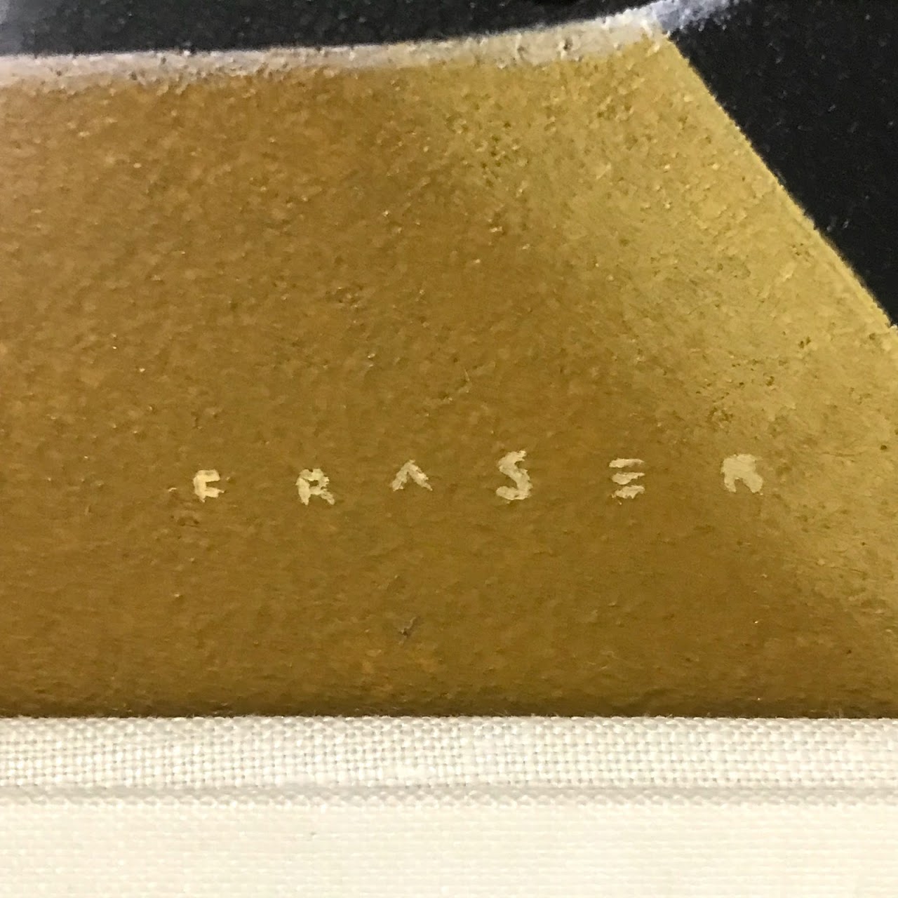 Fraser Signed Contemporary Oil Painting