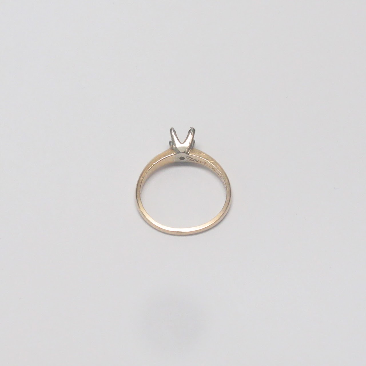 14K Gold Ring  Mounting 2