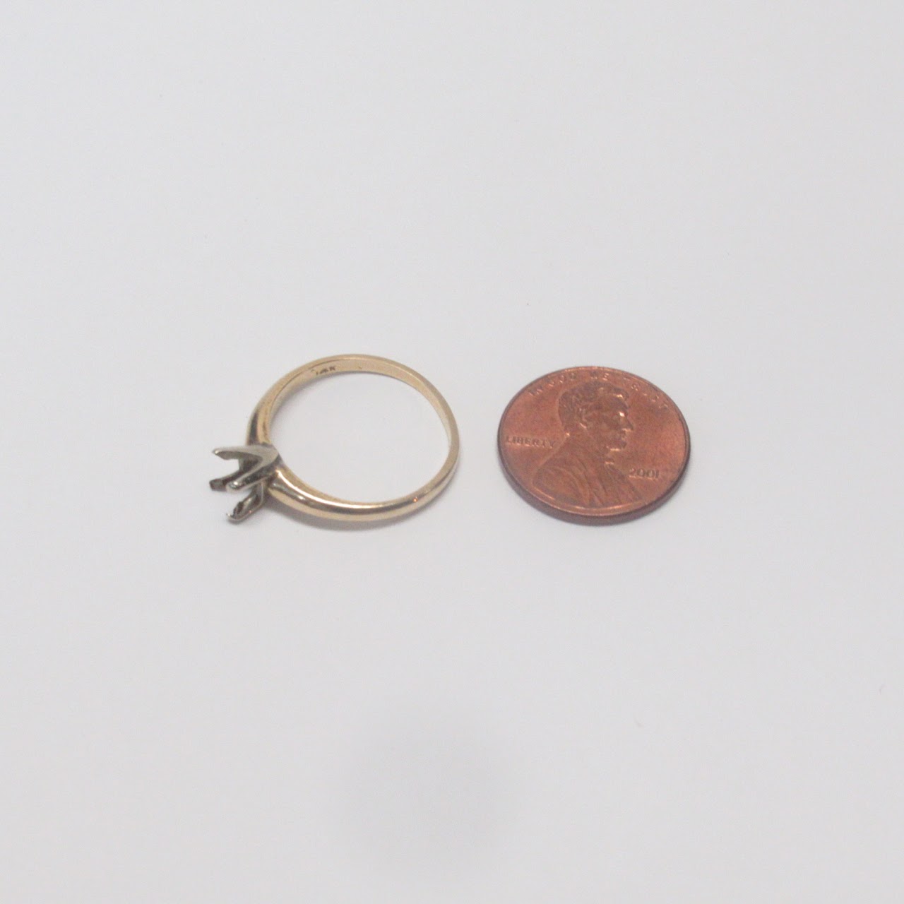 14K Gold Ring  Mounting 2