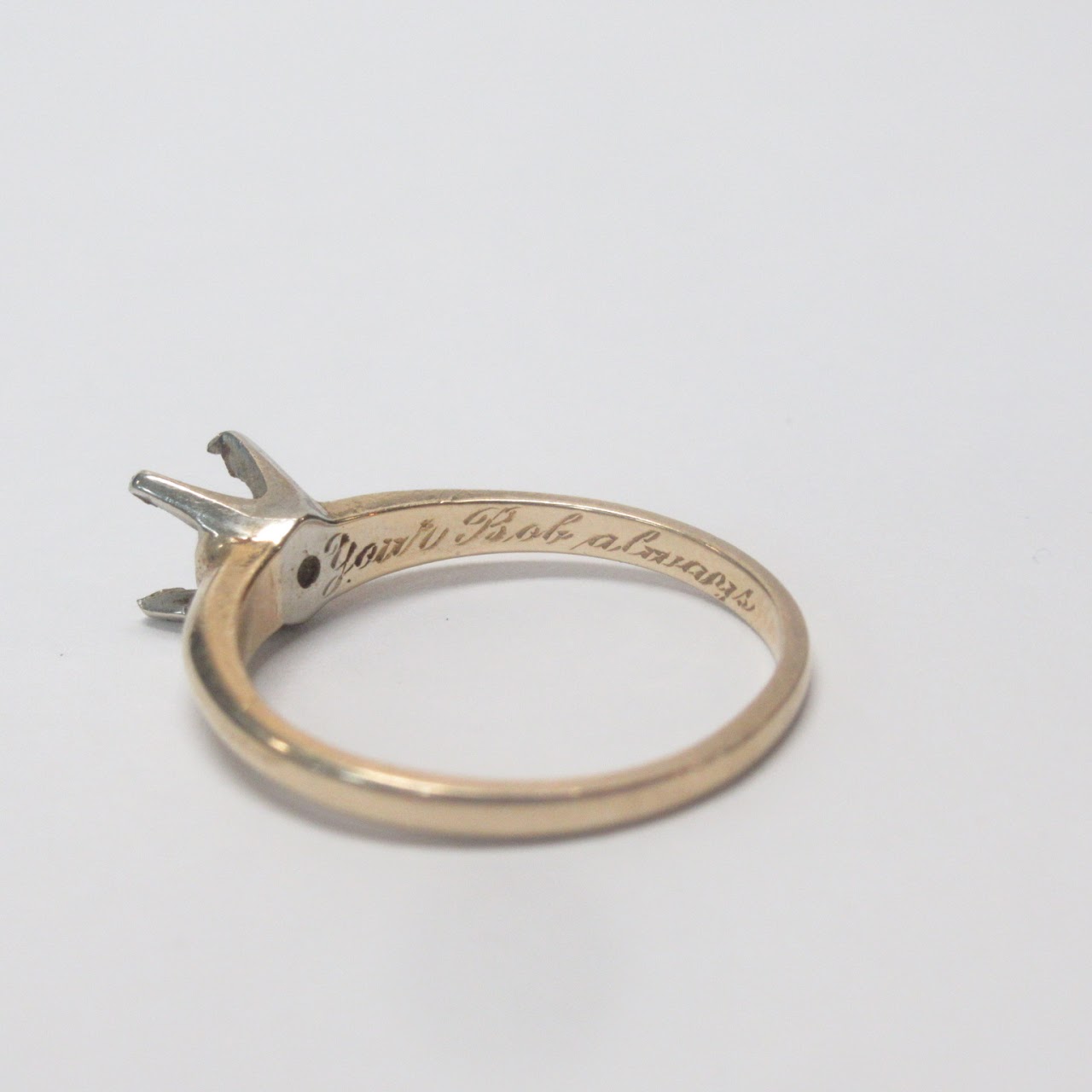 14K Gold Ring  Mounting 2