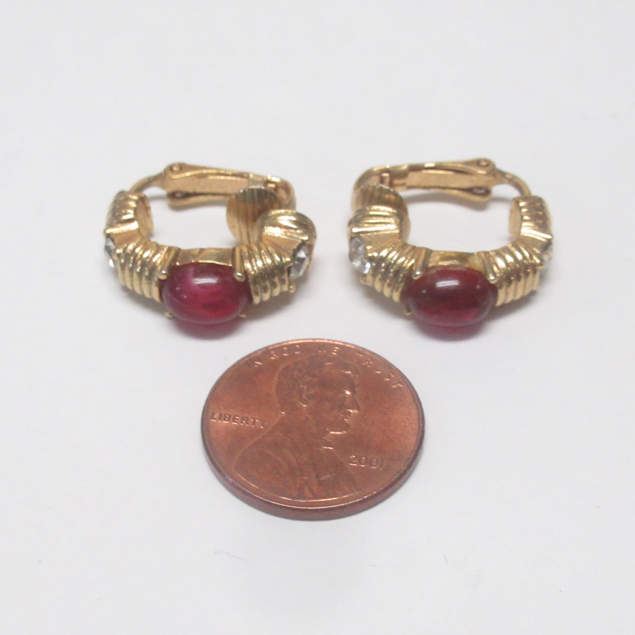 Christian Dior Clip Earrings