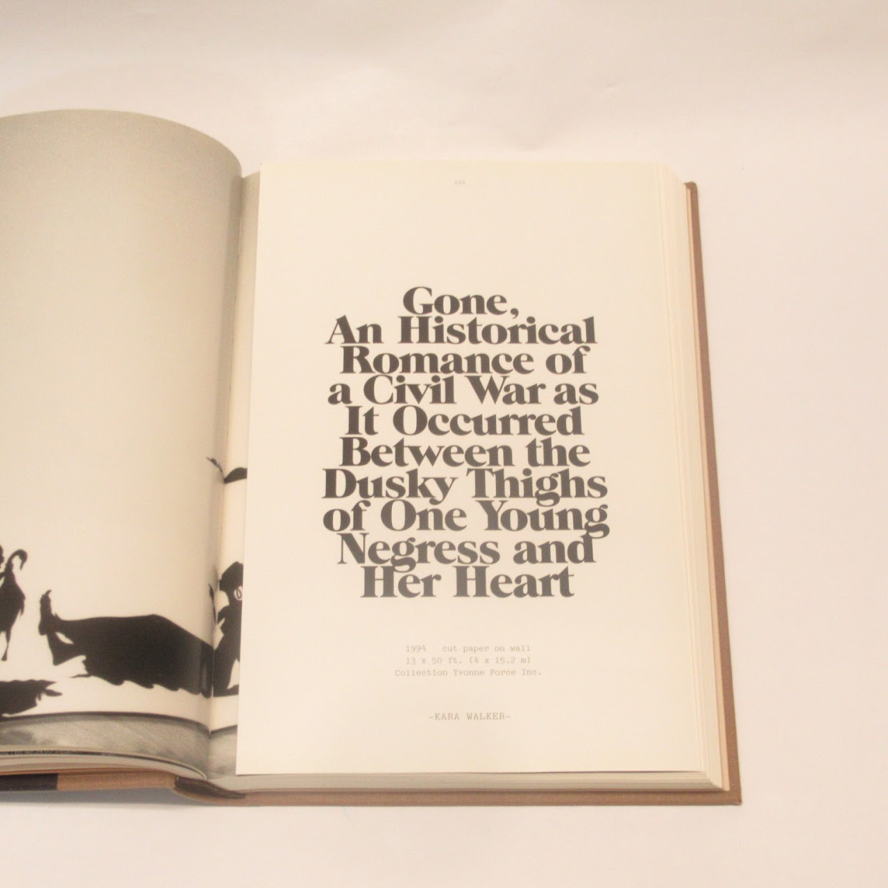 Kara Walker. My Complement, My Enemy, My Oppressor, My Love. RARE Book