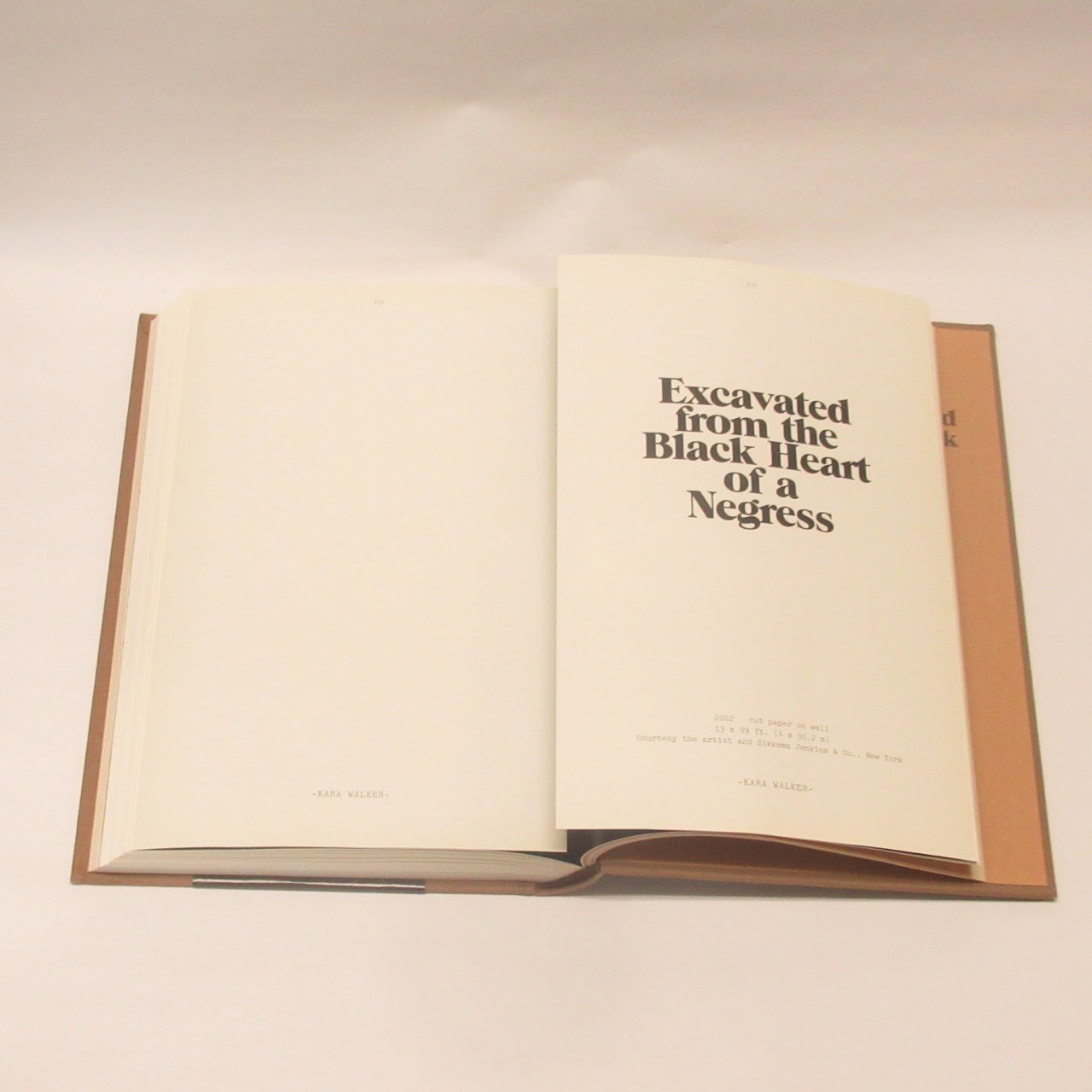 Kara Walker. My Complement, My Enemy, My Oppressor, My Love. RARE Book