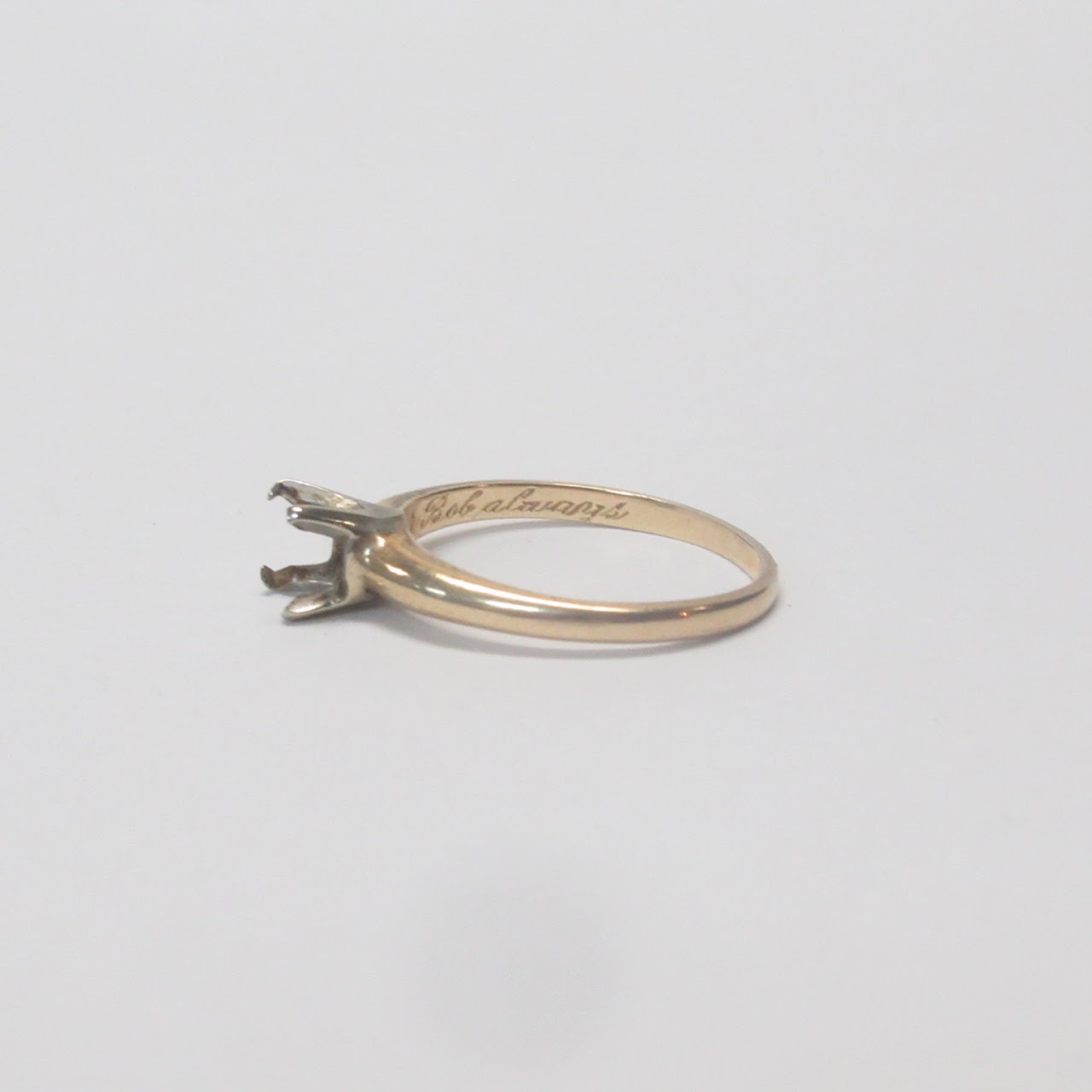 14K Gold Ring  Mounting 2