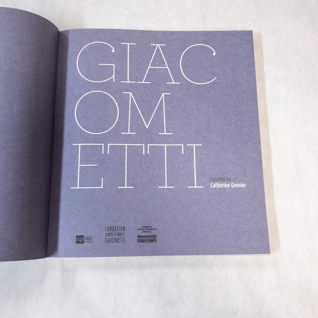 'Alberto Giacometti' Book