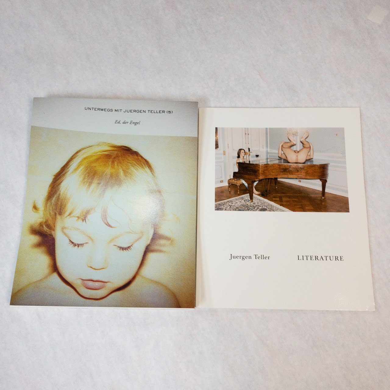 Juergen Teller "Pictures and Text' & 'Literature' Signed First Edition Set