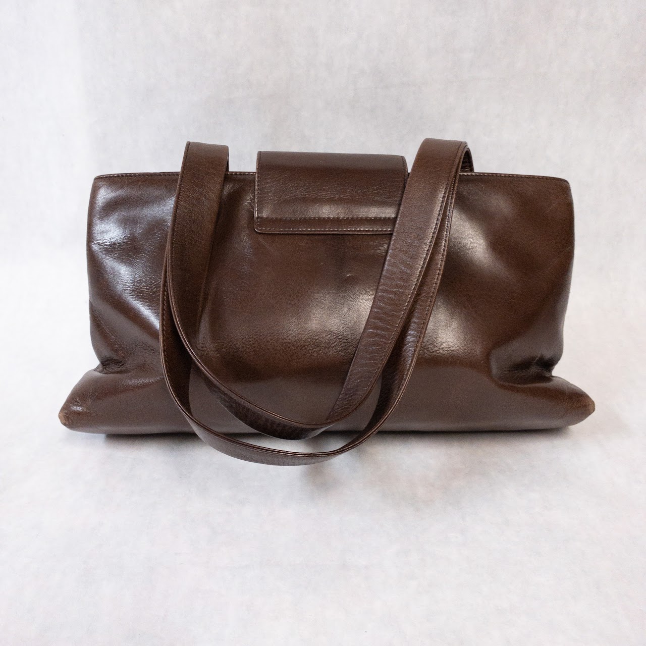 Bvlgari Vintage Leather Handbag