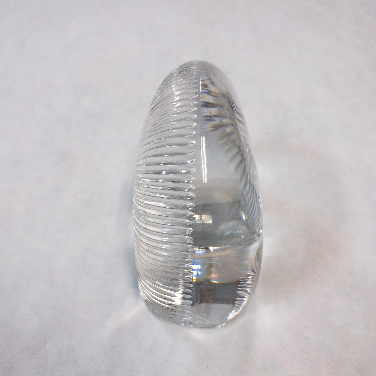 Baccarat Crystal Nautilus Paperweight