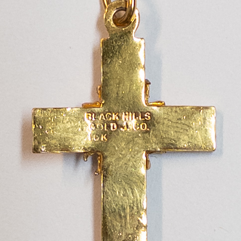 10K & 14K Gold Cross Pendant Necklace