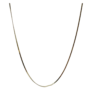 14K Gold S Chain Necklace NEEDS REPAIR