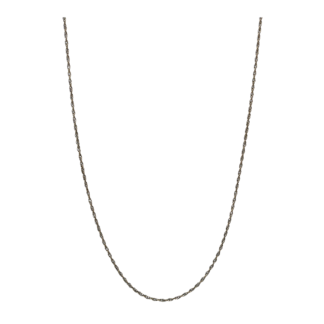 14K Gold Fine Gauge Rope Chain Necklace