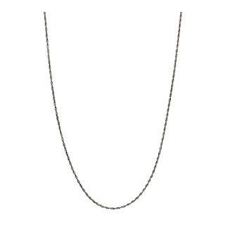 14K Gold Fine Gauge Rope Chain Necklace