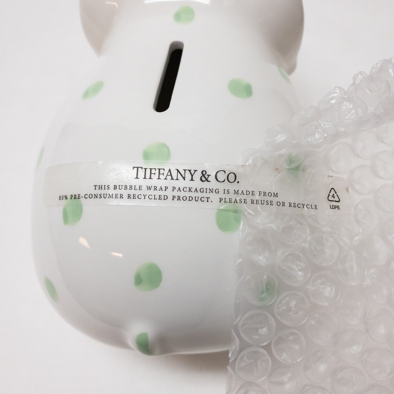 Tiffany & Co. Este Ceramiche Piggy Bank