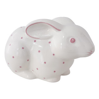 Tiffany & Co. Porcelain Bunny Coin Bank