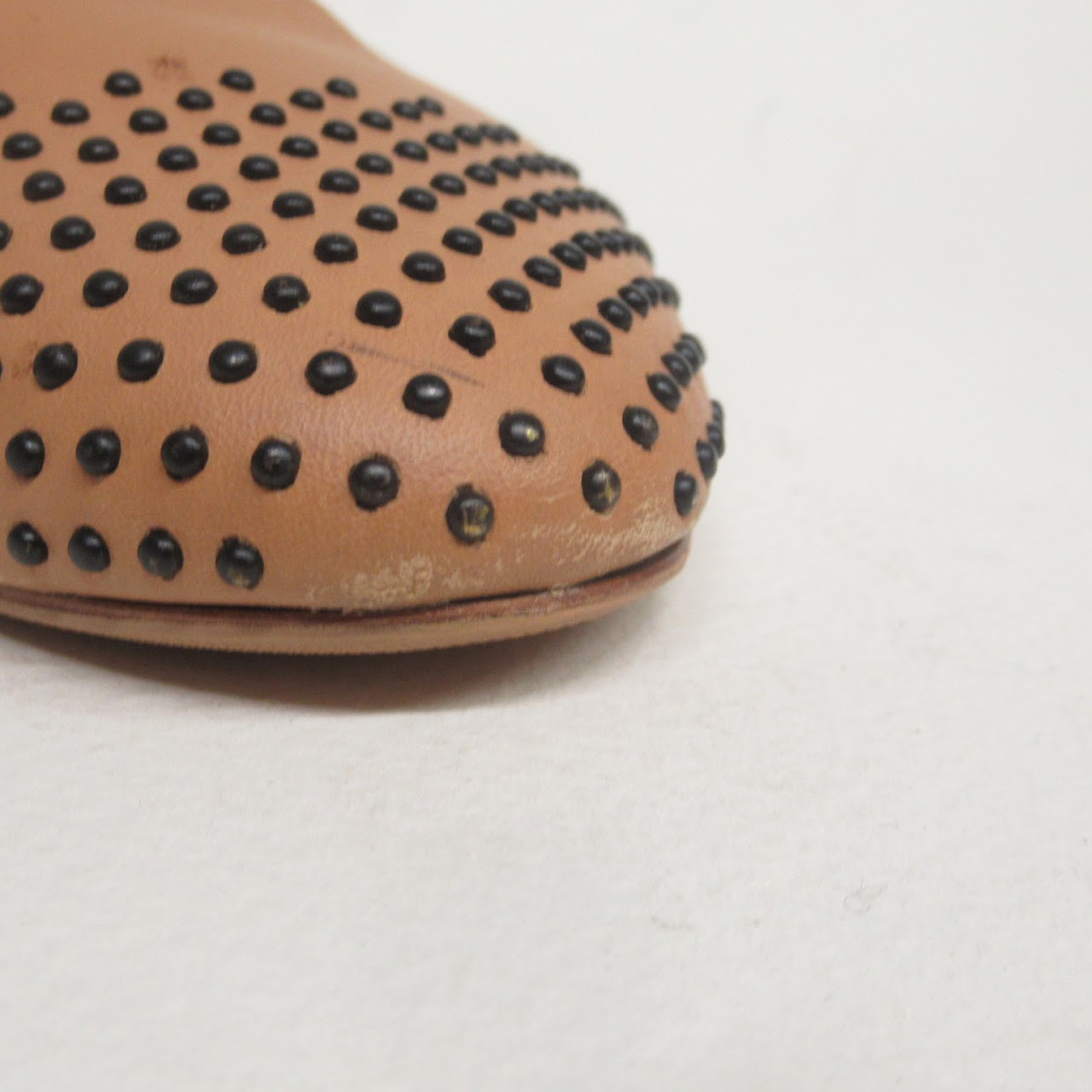 Loeffler Randall Studded Toe Flats