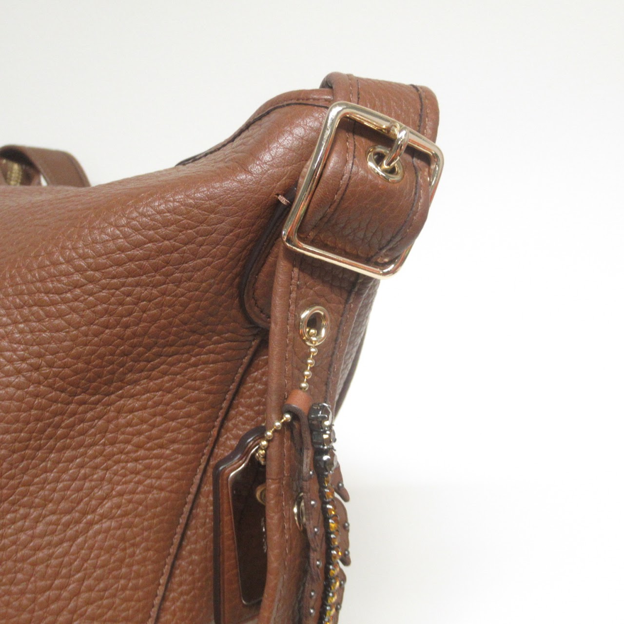 Coach Brown Leather Bucket Bag