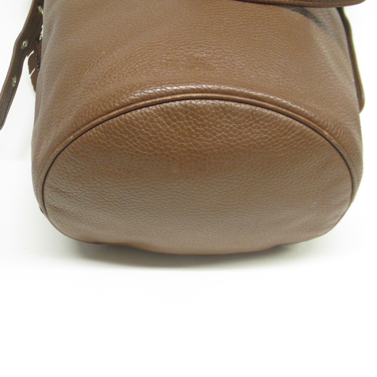 Coach Brown Leather Bucket Bag