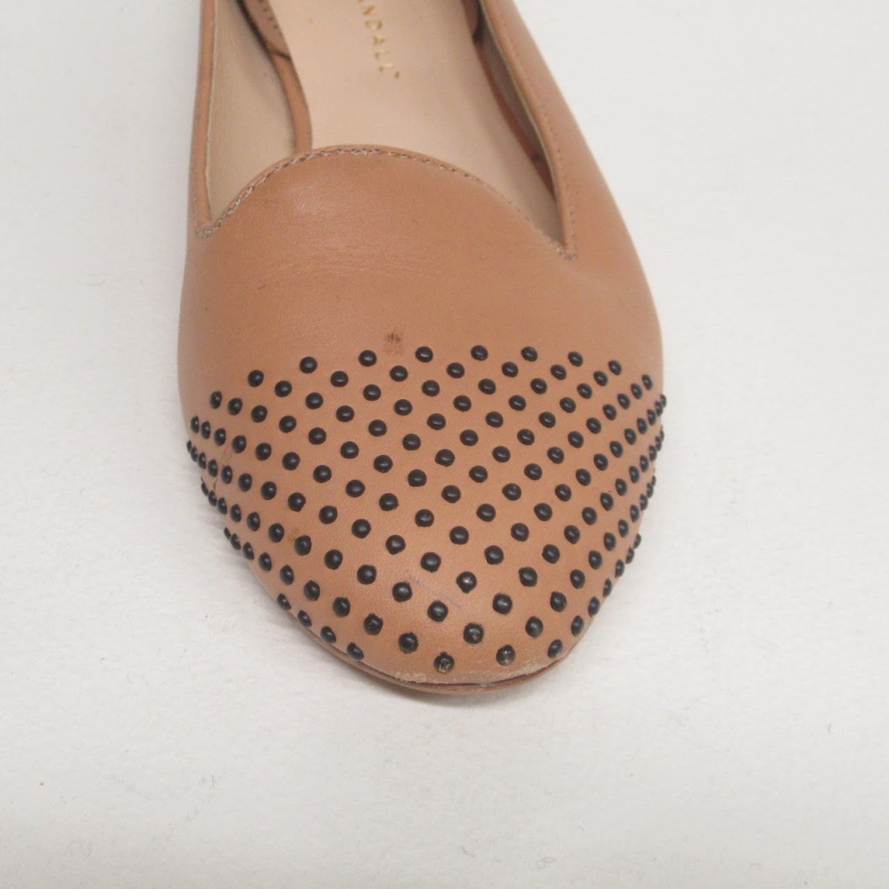 Loeffler Randall Studded Toe Flats