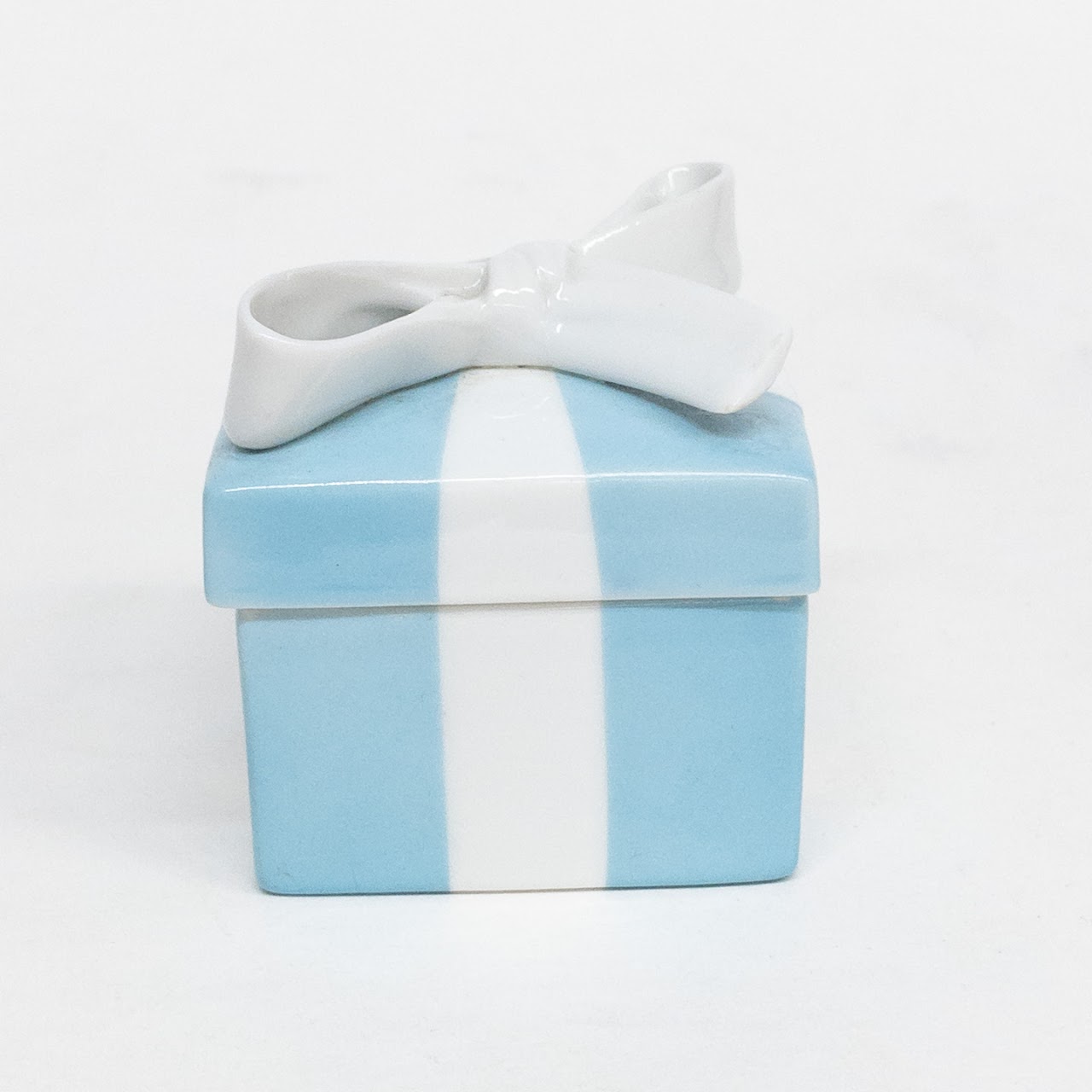 Tiffany & Co.Porcelain Trinket Box