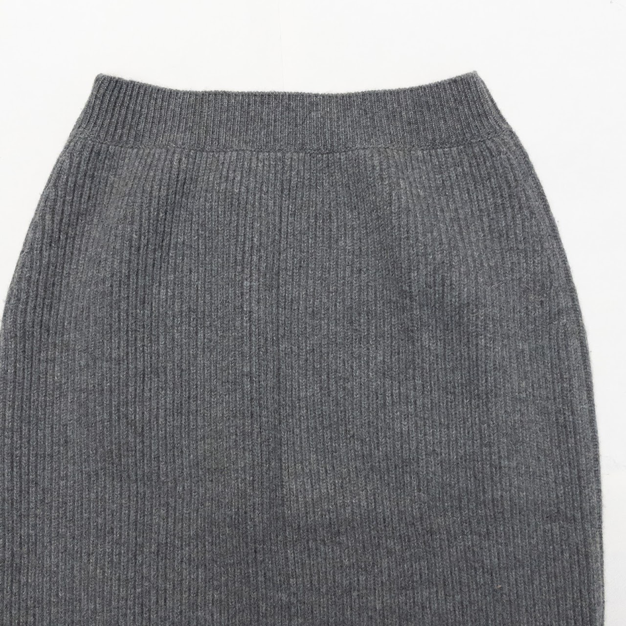 Chanel Cashmere Turtleneck Sweater & Skirt Set