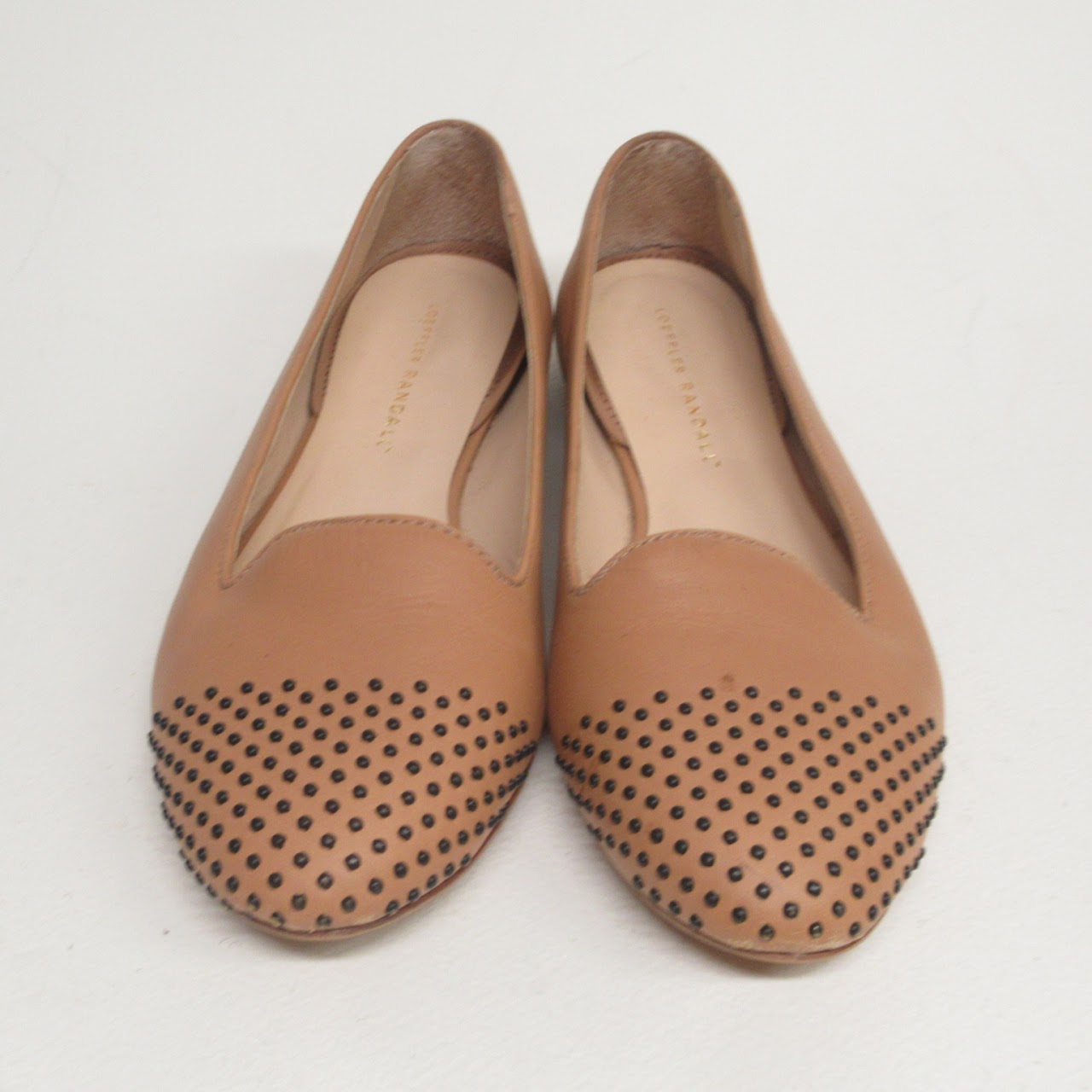 Loeffler Randall Studded Toe Flats