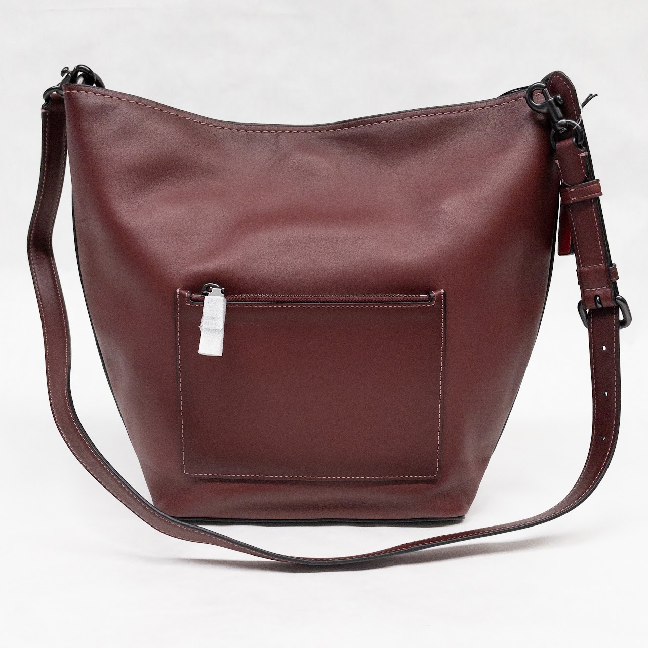 Coach NEW Turn-Lock Leather Shoulder Bag