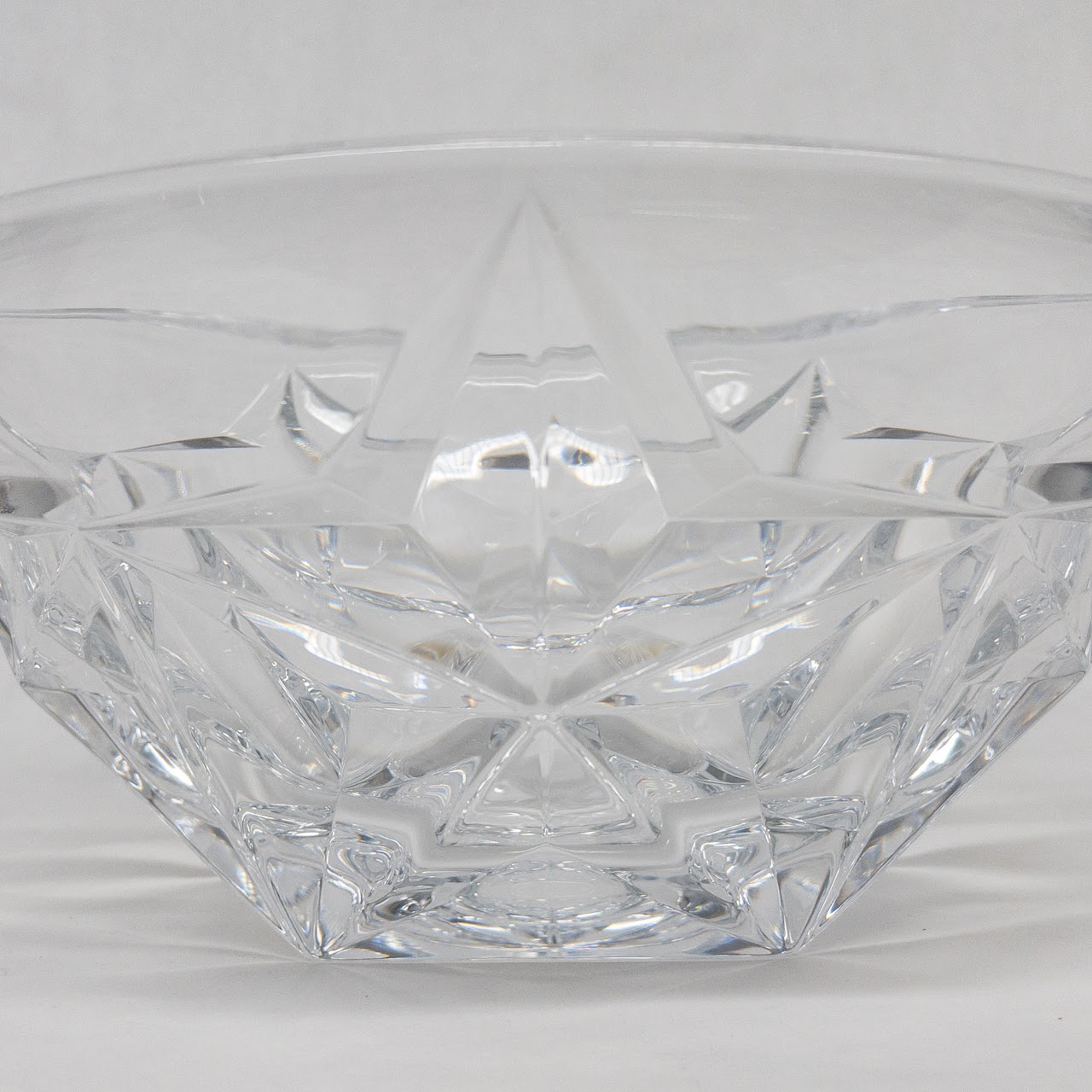 Tiffany & Co. Crystal Star Bowl