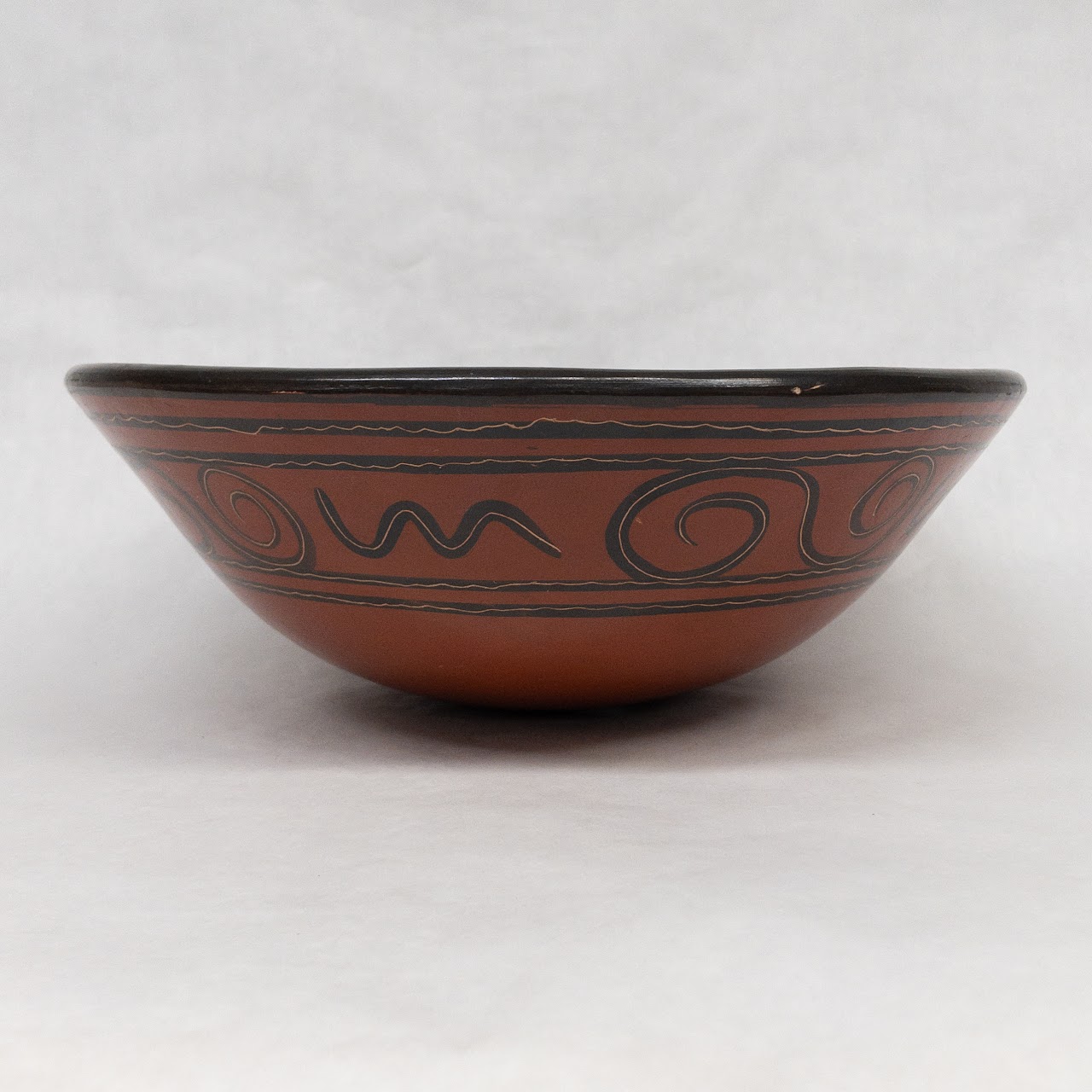 Costa Rican Hand Painted Decorative Bowl