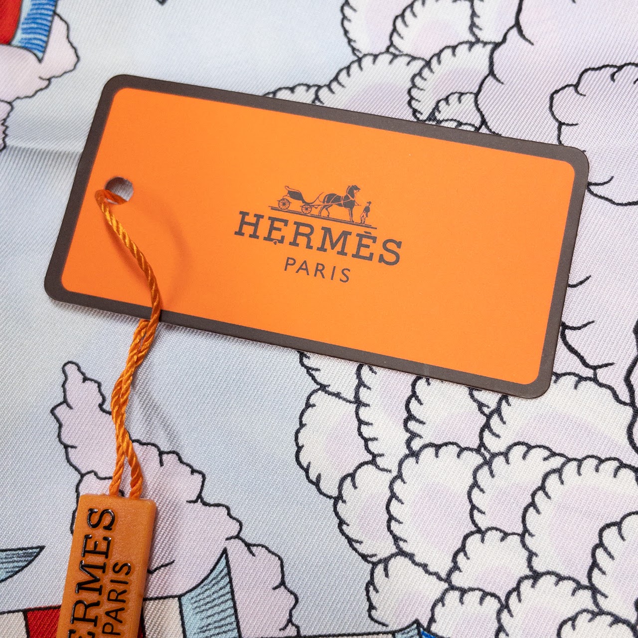 Hermès NEW 'Cosmographia Universalis' Silk Scarf 90