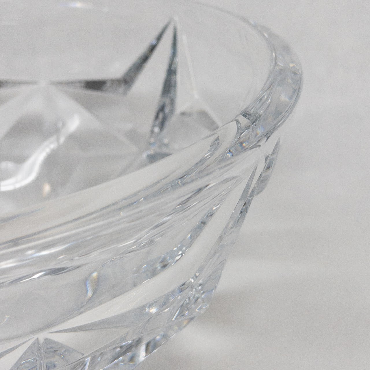 Tiffany & Co. Crystal Star Bowl