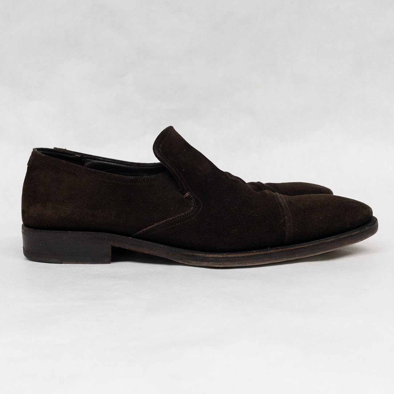 Gucci Suede Leather Loafers