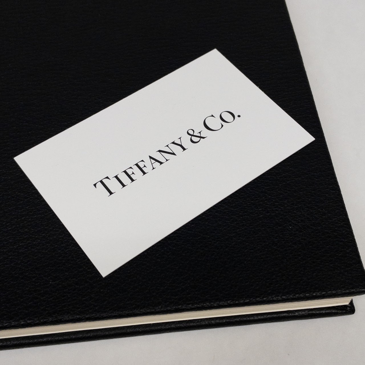 Tiffany & Co. NEW Leather Bound Blank Journal