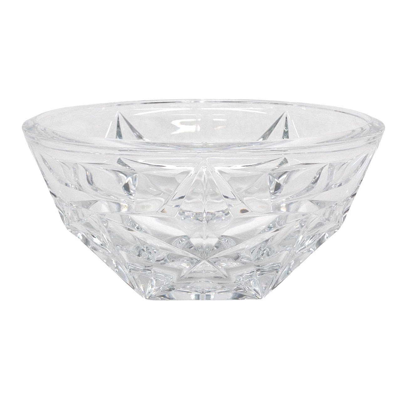 Tiffany & Co. Crystal Star Bowl