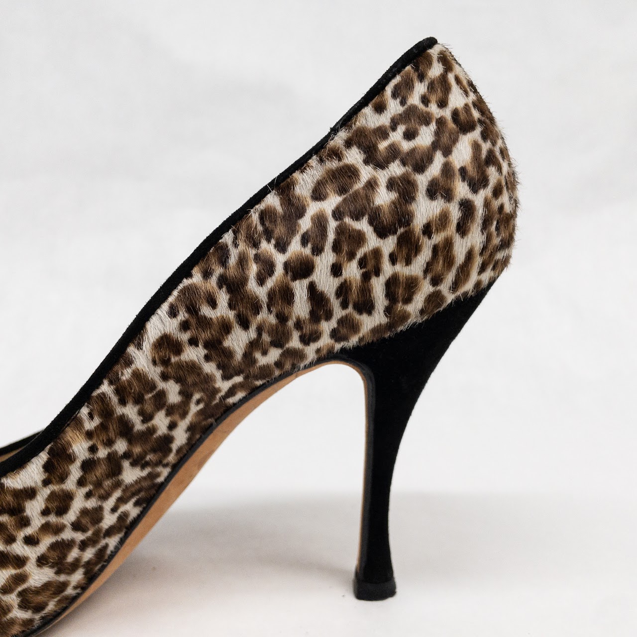 Manolo Blahnik Open Toe Pumps