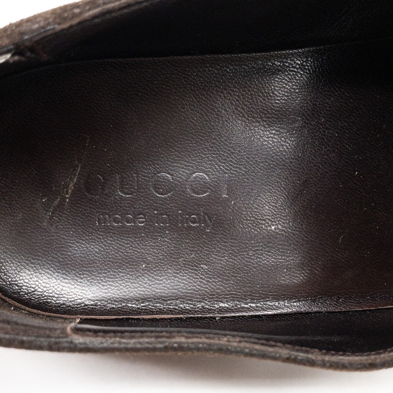 Gucci Suede Leather Loafers