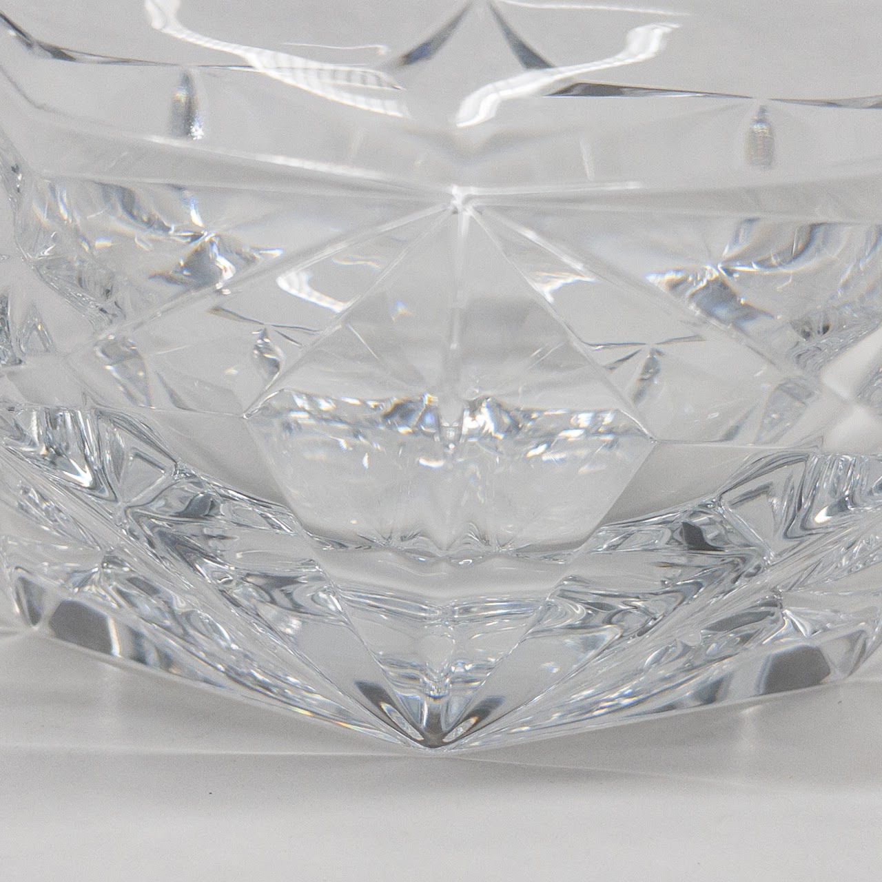 Tiffany & Co. Crystal Star Bowl