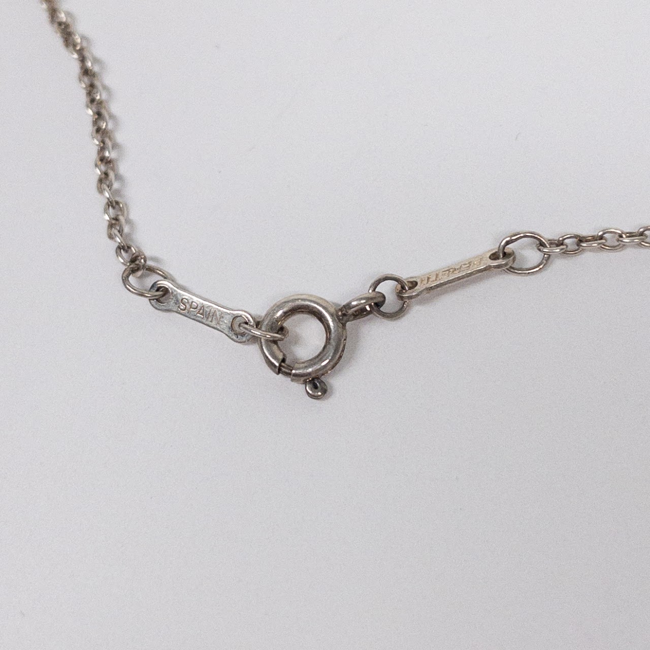 Tiffany & Co. X Elsa Peretti Sterling Silver Bottle Pendant Necklace