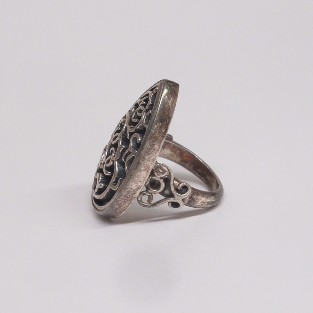 Sterling Silver GeoArt Ring