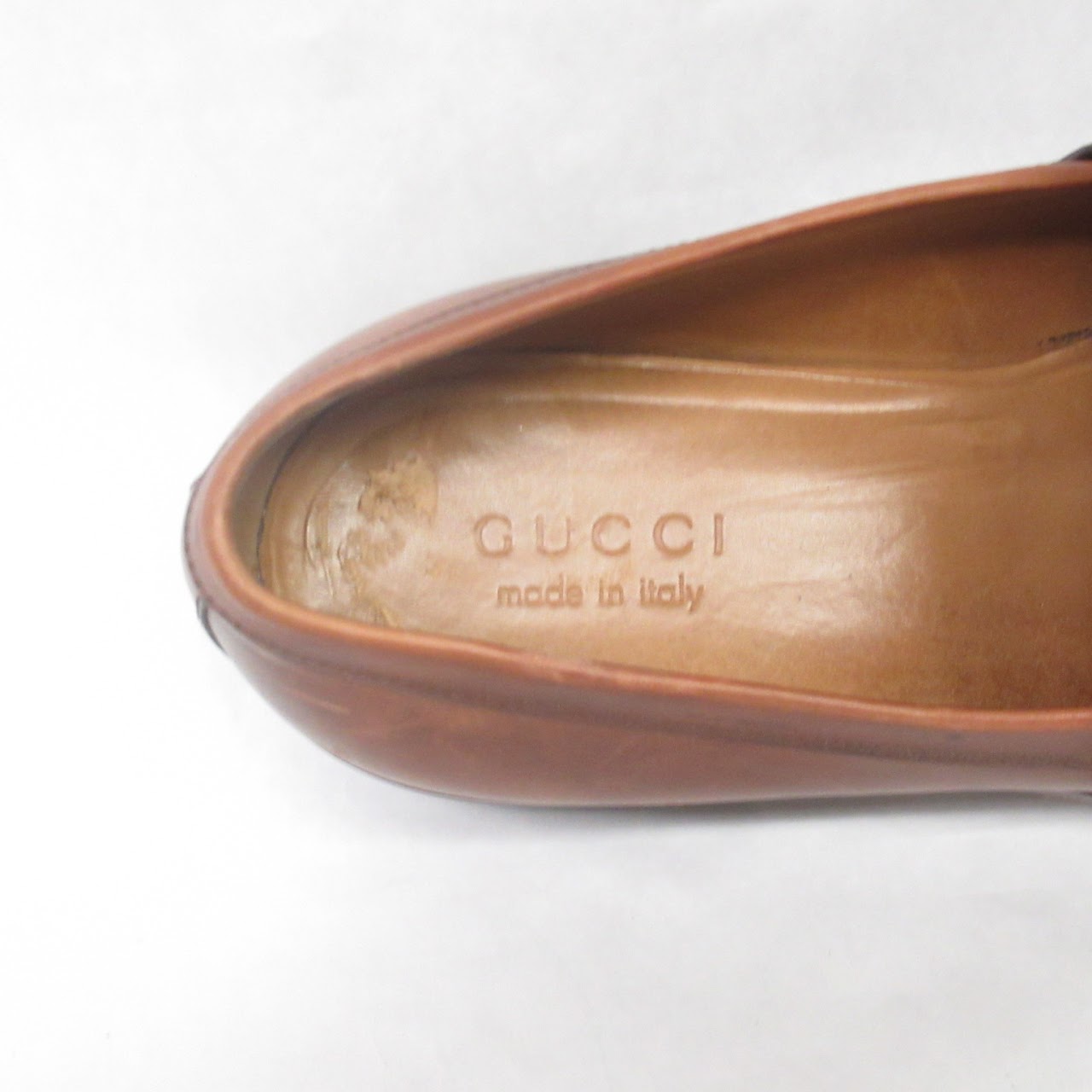 Gucci Leather Horsebit Loafers